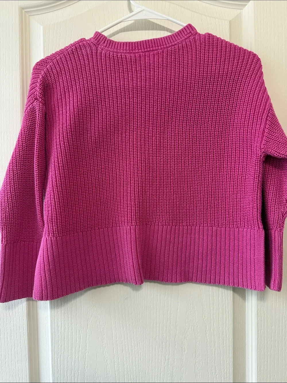GAP Girls Crewneck Sweater - Bright Pink